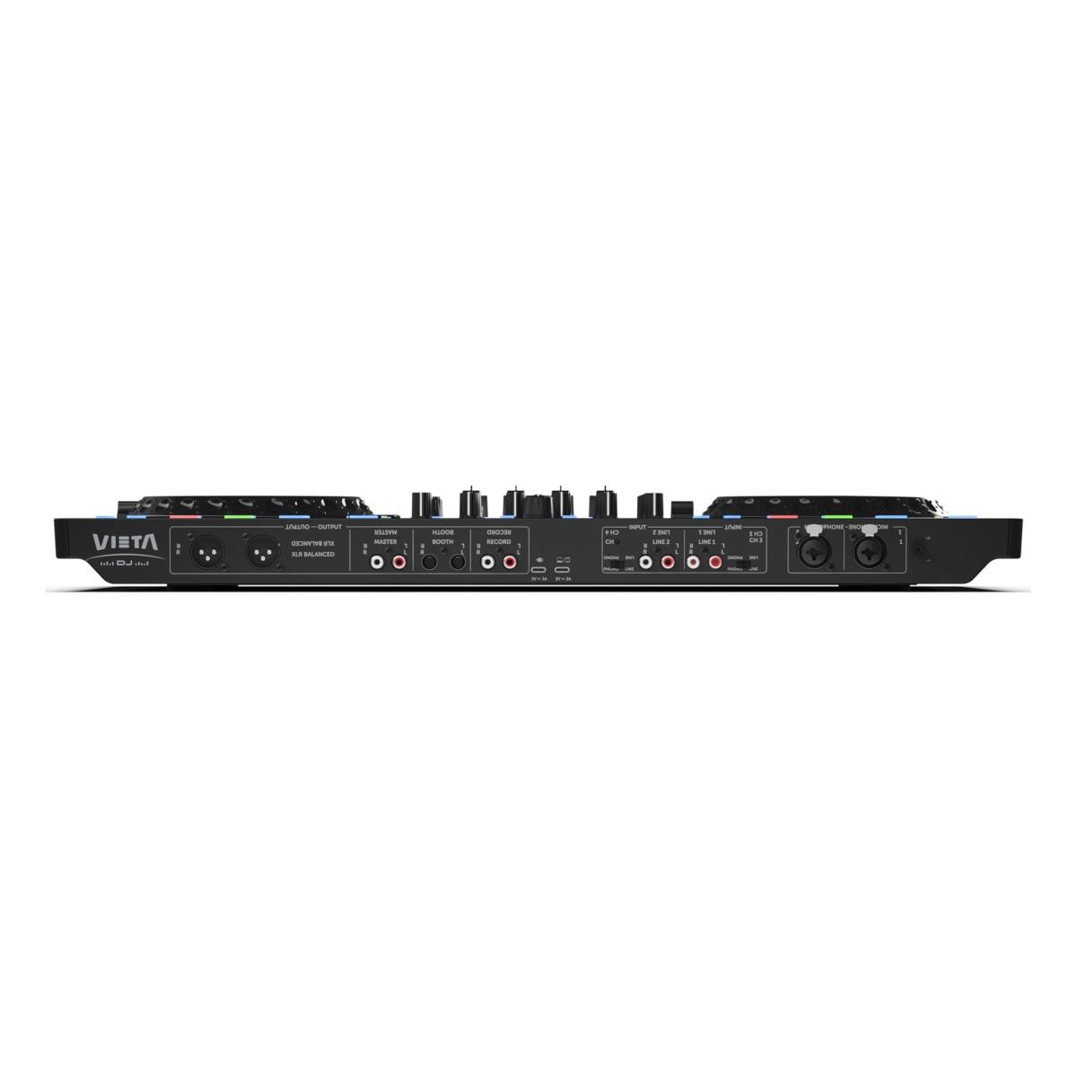Controlador DJ Vieta Pro Andromeda 4 Canais - Preto Preto-4