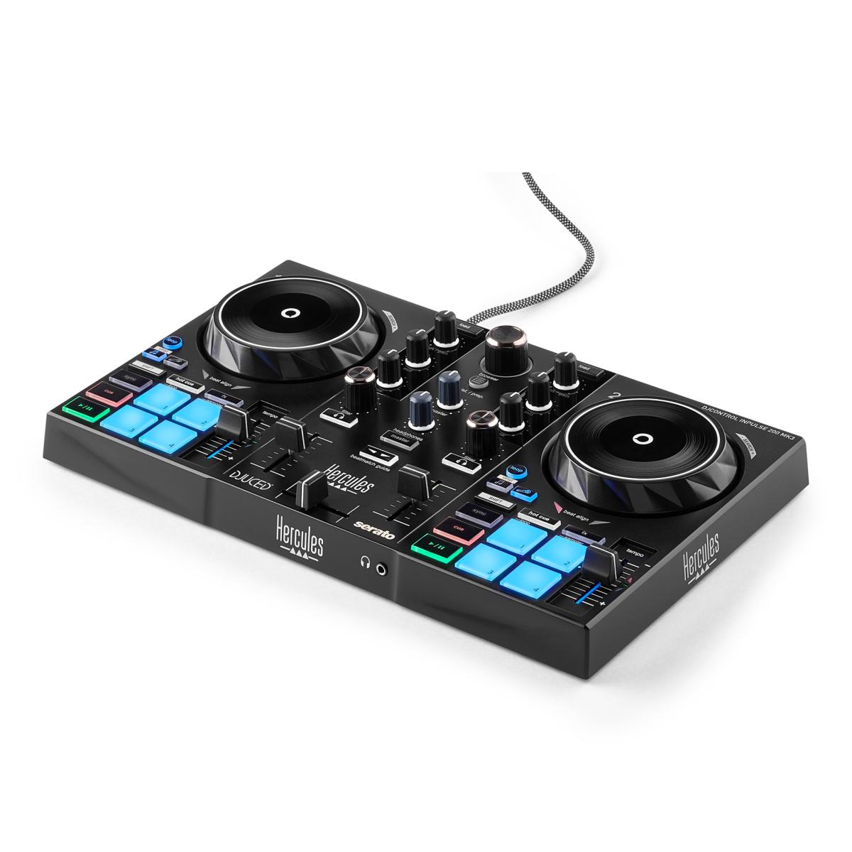Controlador DJ Hércules Control Inpulse 200 MK3 - Preto Preto-2