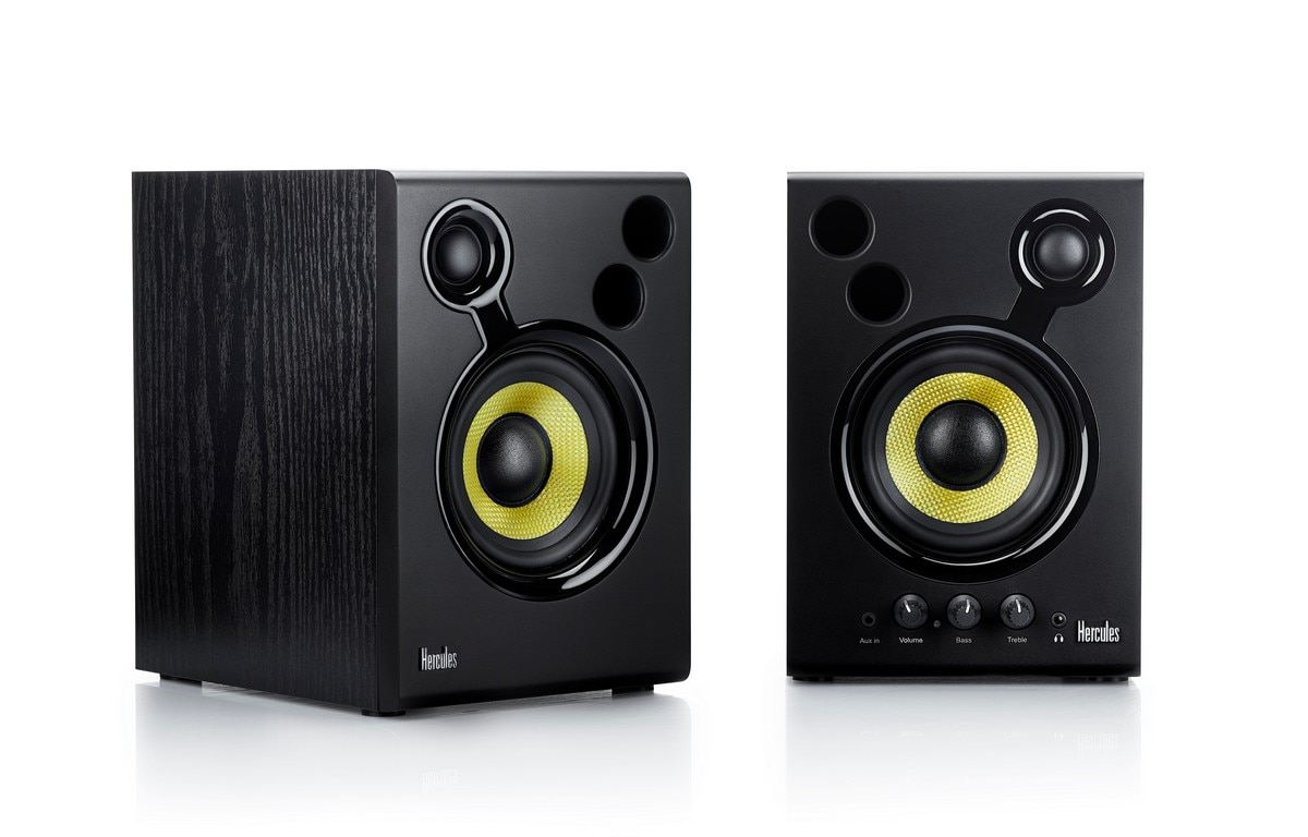 Colunas Hercules DJ Monitor 42 de 80 W Preto-1