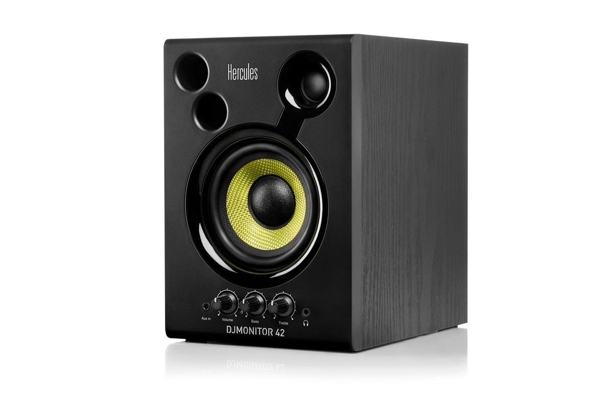 Colunas Hercules DJ Monitor 42 de 80 W Preto-4