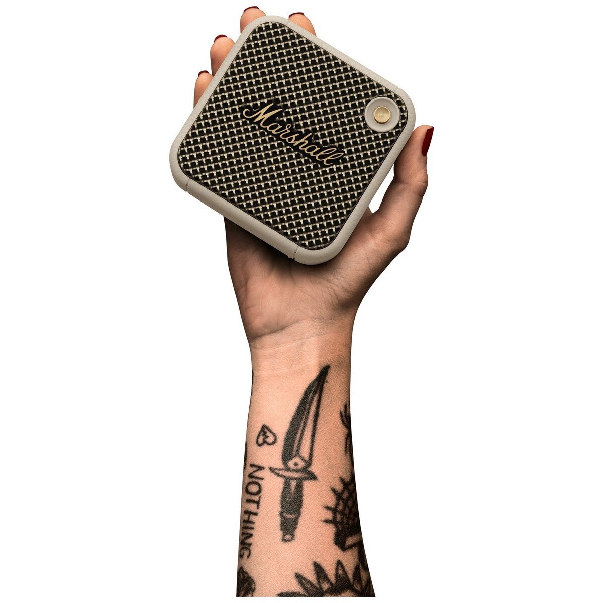Coluna Bluetooth Marshall Willen - Branco Creme-4
