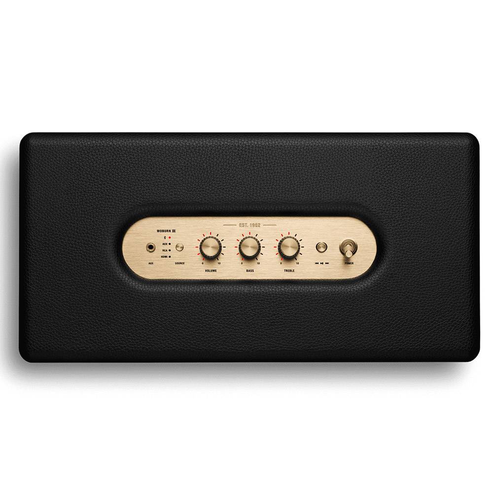Coluna Marshall Woburn III Bluetooth Preto-9