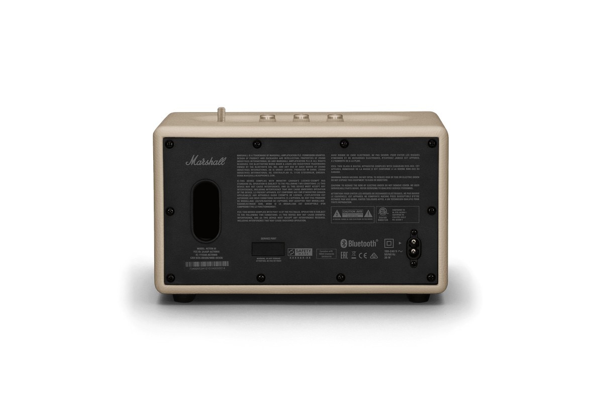 Coluna Portátil Marshall Bluetooth Acton III Cream-3