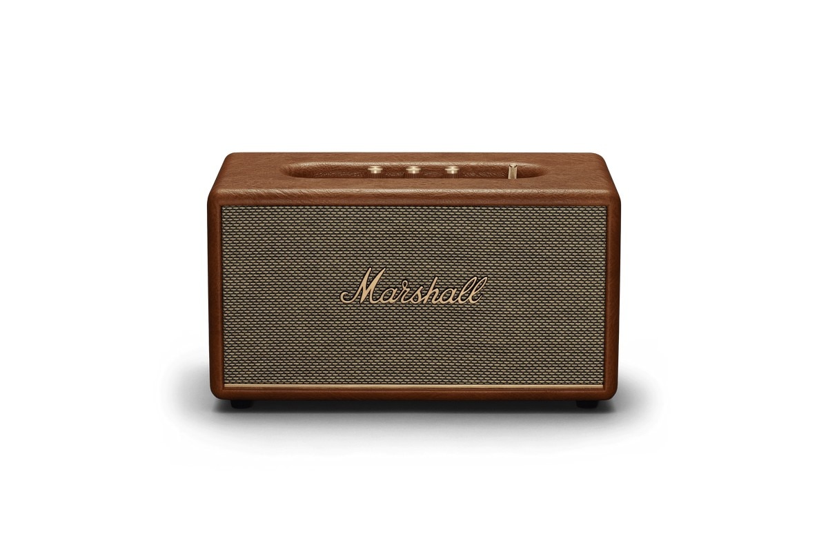 Coluna Portátil Marshall Bluetooth Stanmore III Castanho-1