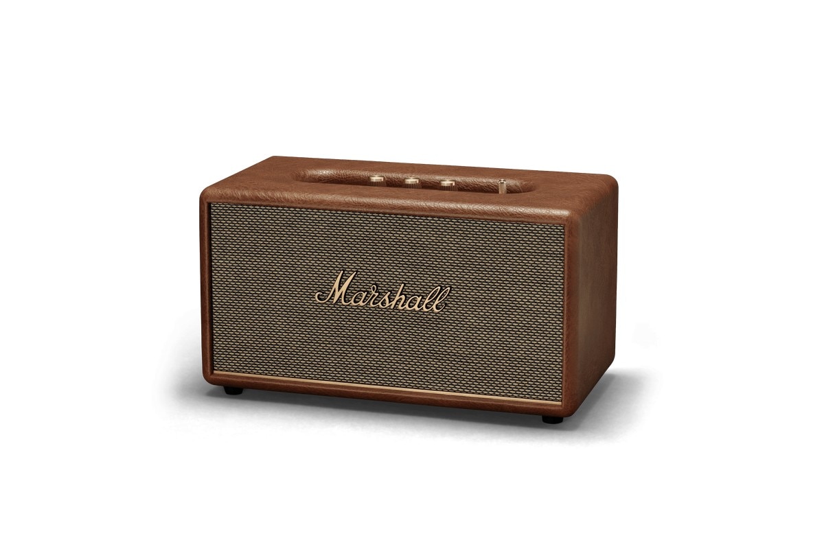 Coluna Portátil Marshall Bluetooth Stanmore III Castanho-2