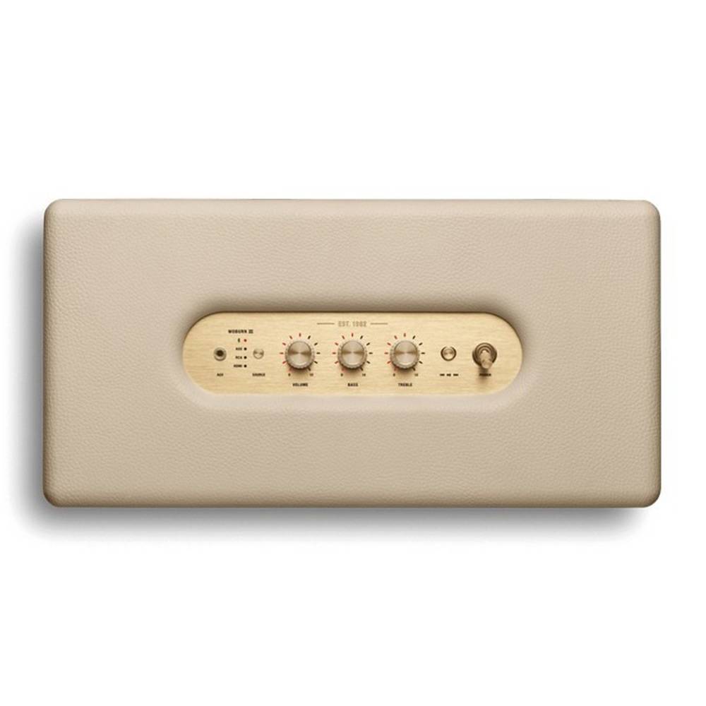 Coluna Portátil Marshall Bluetooth Woburn III Cream-8
