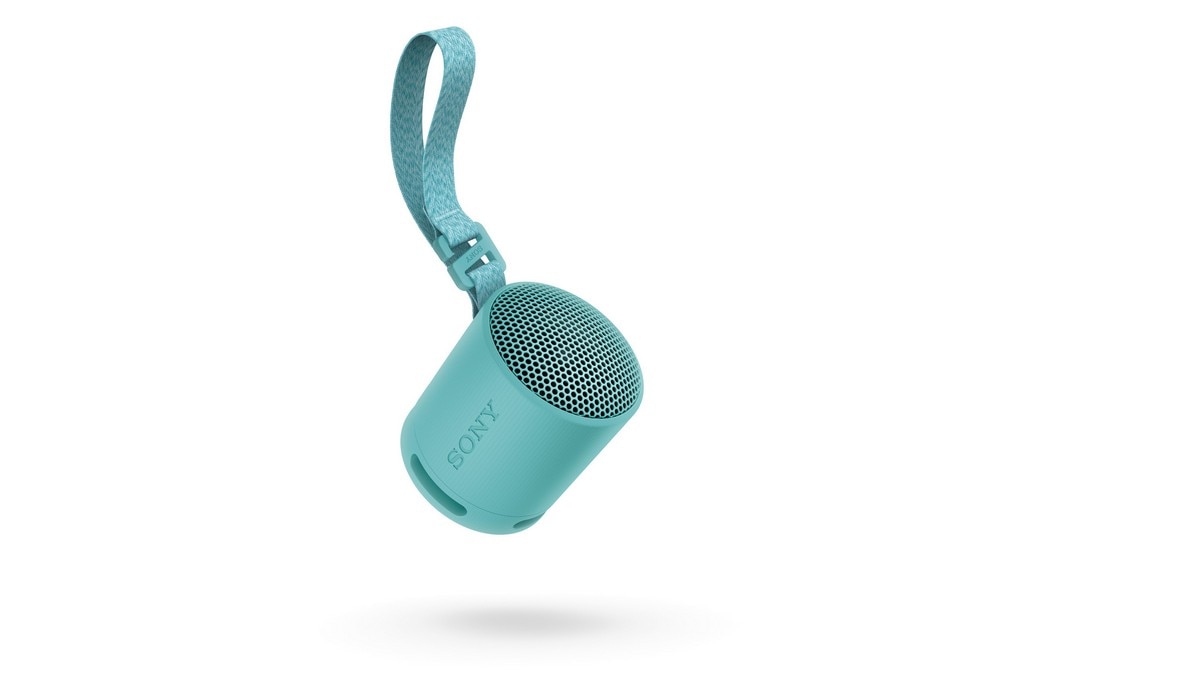 Coluna Portátil Sony SRSXB100L Compacta, Som Potente e Nítido com Bluetooth - Azul Azul-2