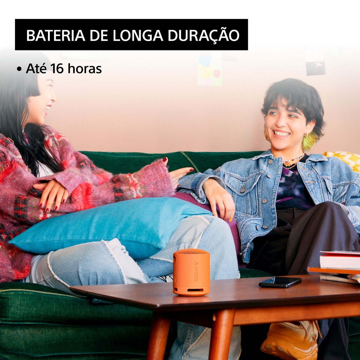 compacta, som potente e nítido Laranja-5