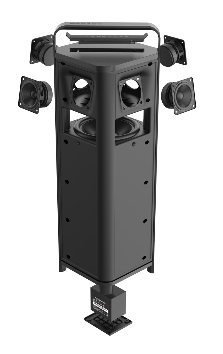 Coluna All Weather P9 - Preto 13
