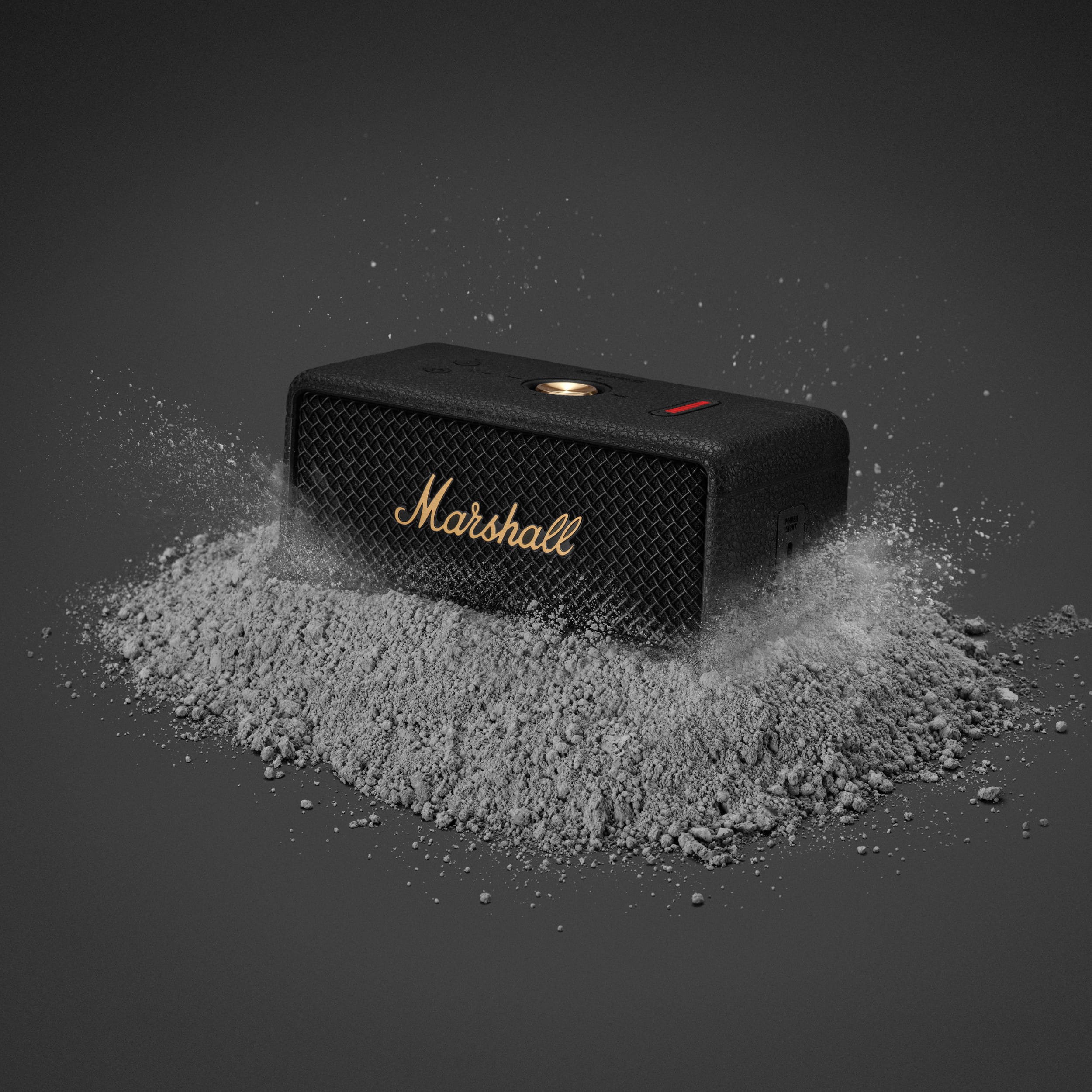 Coluna Portátil Marshall Bluetooth Emberton III Preto-11