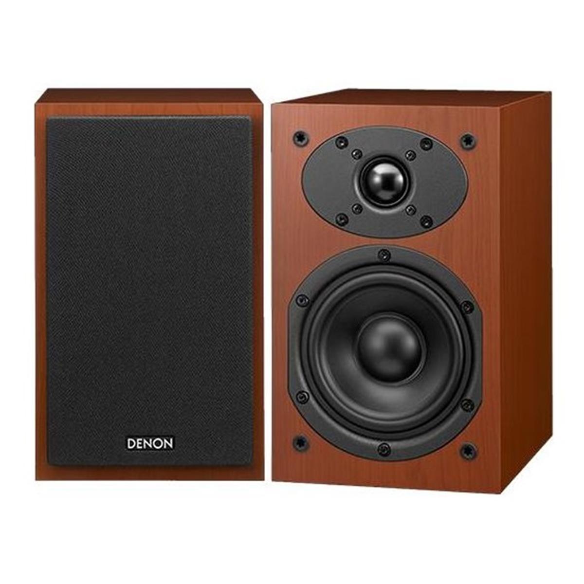 Imagem 0 de Colunas Denon SC-M41CWEM com Fios e sem Fios - Cerejeira