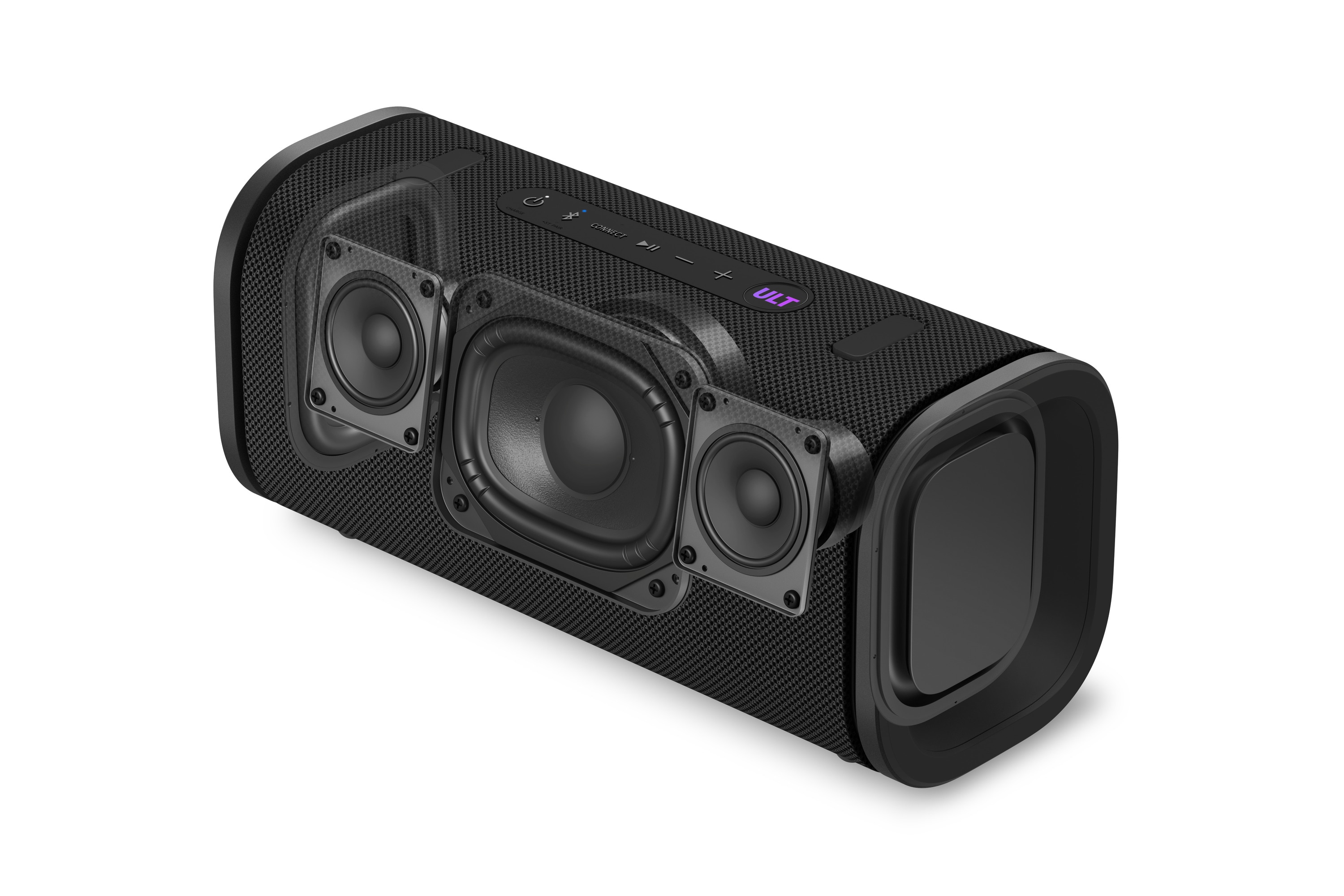 Coluna Portátil Sony ULT FIELD 5 com ULT POWER SOUND, IP67, Resistente à Água, ao Pó, aos Choques, Bateria 25 H Duração, Luzes 360°, Correia Amovível Preto-26