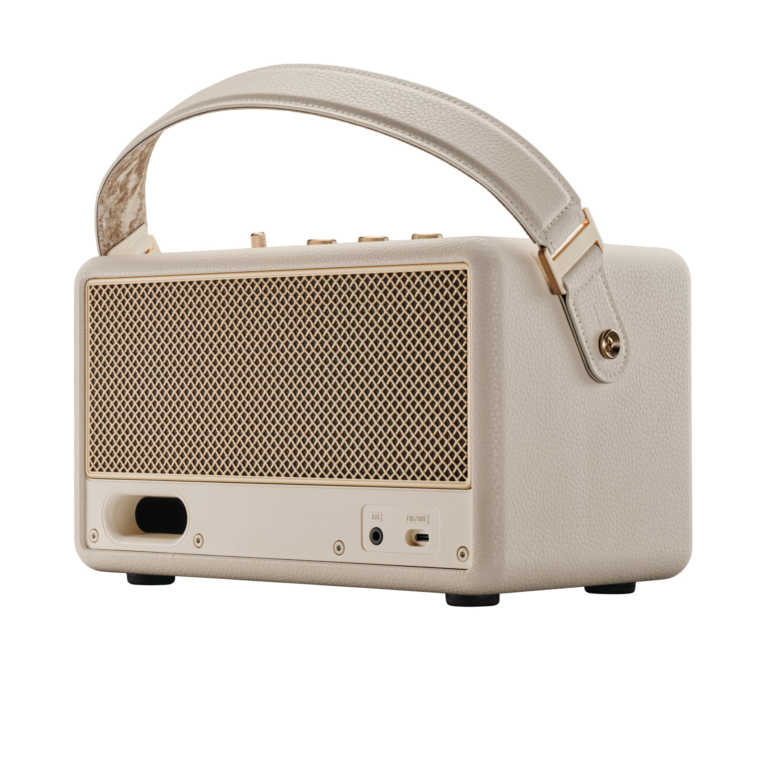 Coluna Portátil Marshall Bluetooth Kilburn III Cream Creme-9