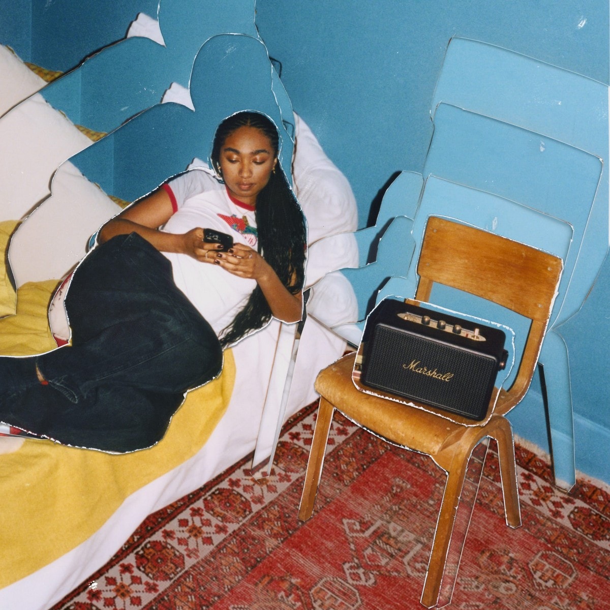 Coluna Marshall Kilburn III - Black and Brass Preto / Bronze-3