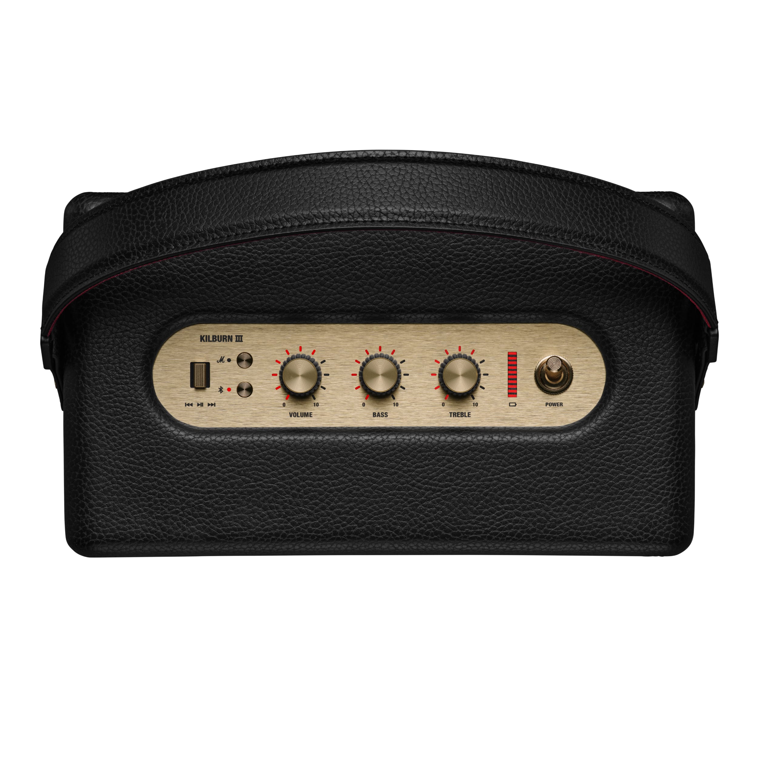 Coluna Portátil Marshall Bluetooth Kilburn III Black and Brass Preto / Bronze-7