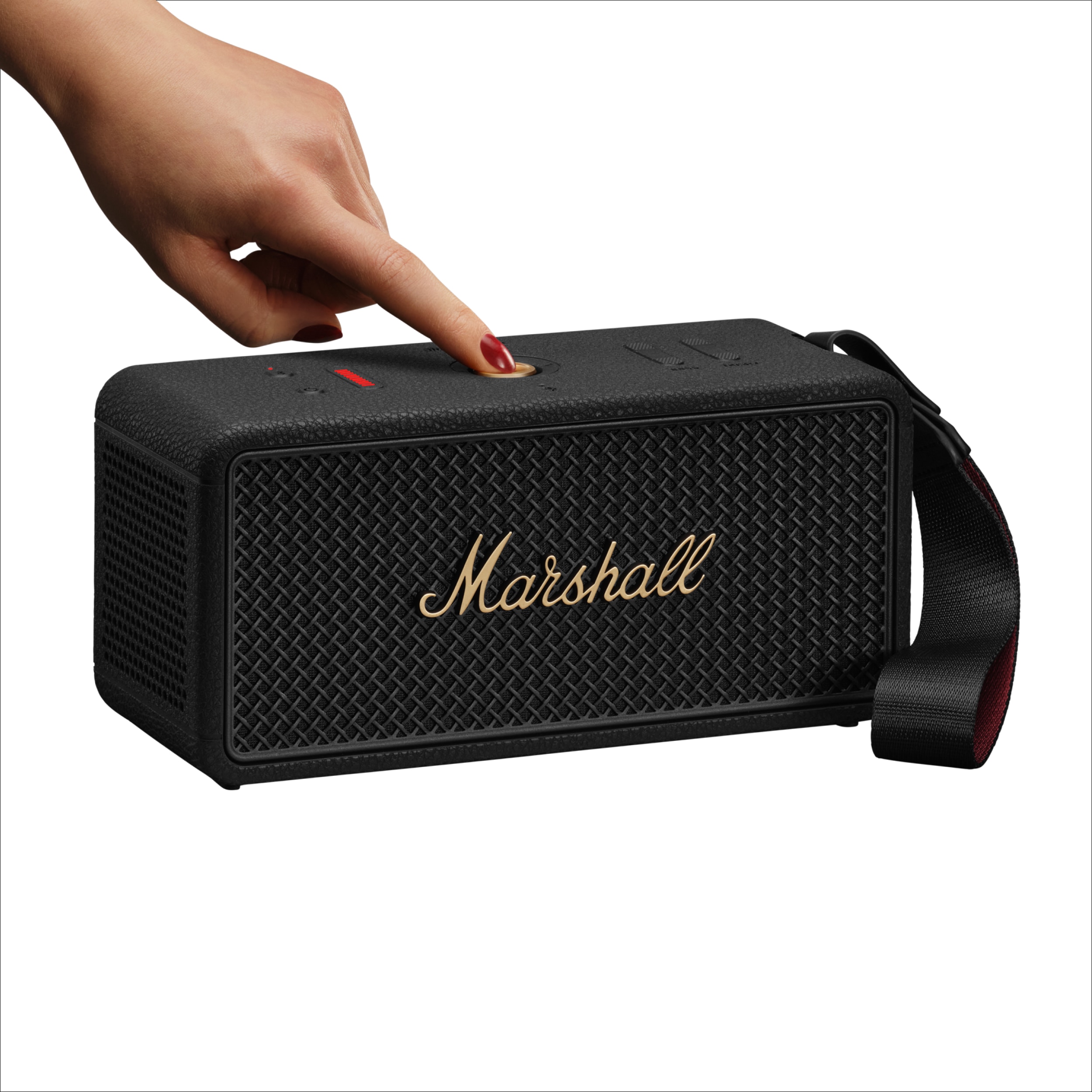 Coluna Portátil Marshall Bluetooth Middleton II Preto / Bronze-8