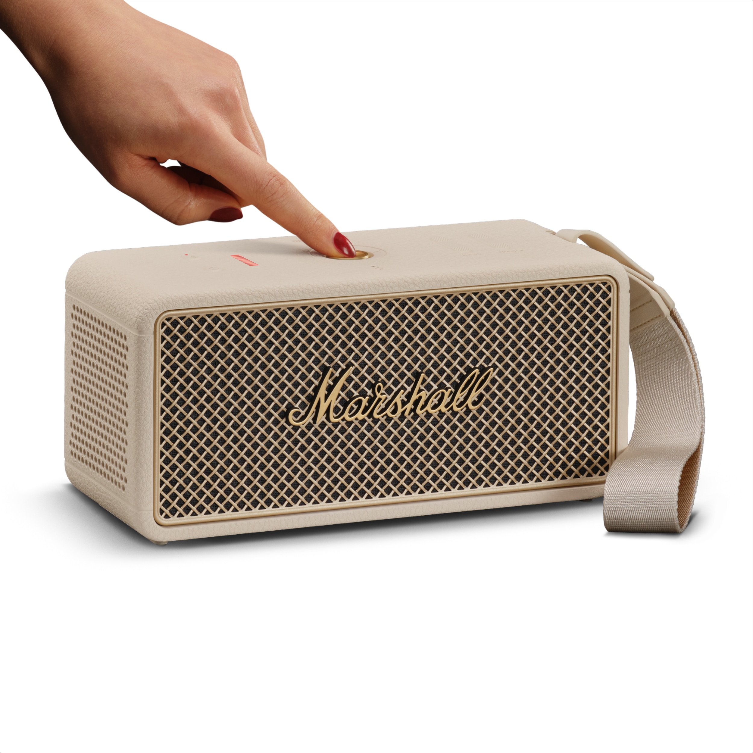 Coluna Portátil Marshall Bluetooth Middleton II Creme-8