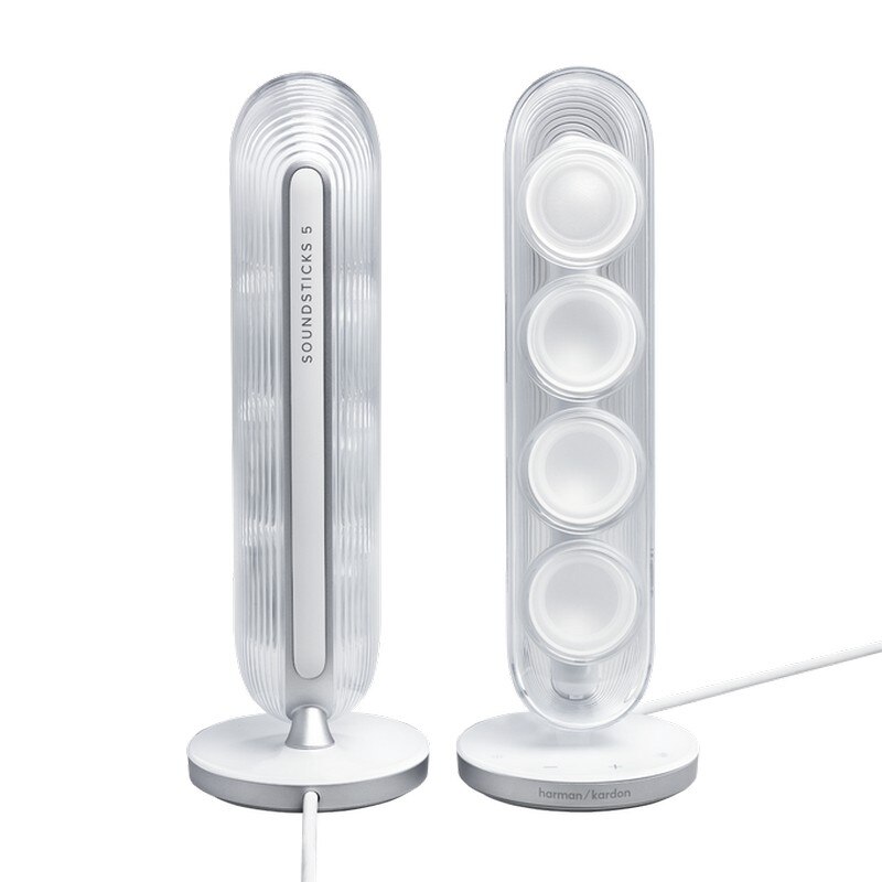 Colunas Harman Kardon SoundSticks 5 Bluetooth de 2.1 - Branco Branco-6