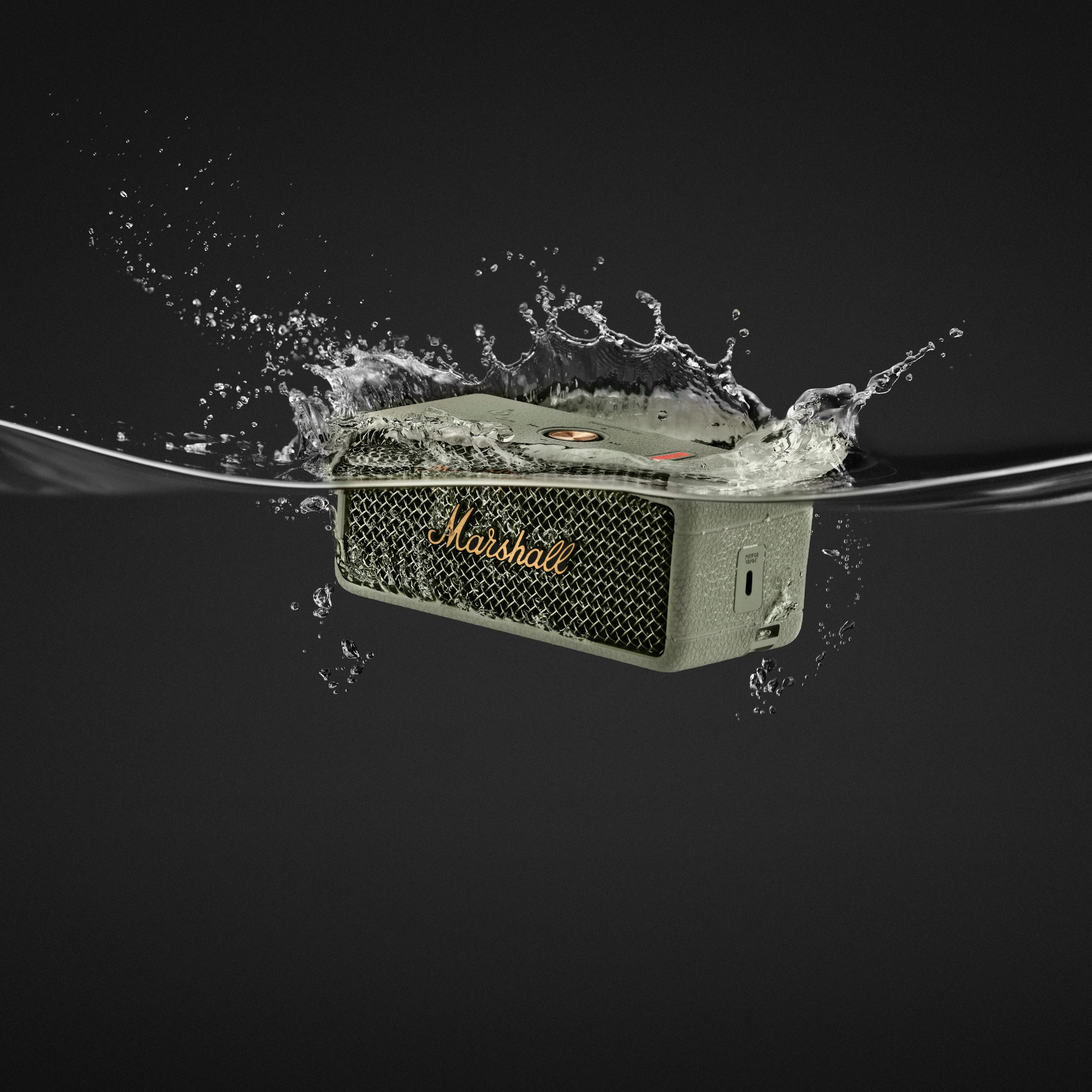 Coluna Portátil Marshall Bluetooth Emberton III Sage Verde-7