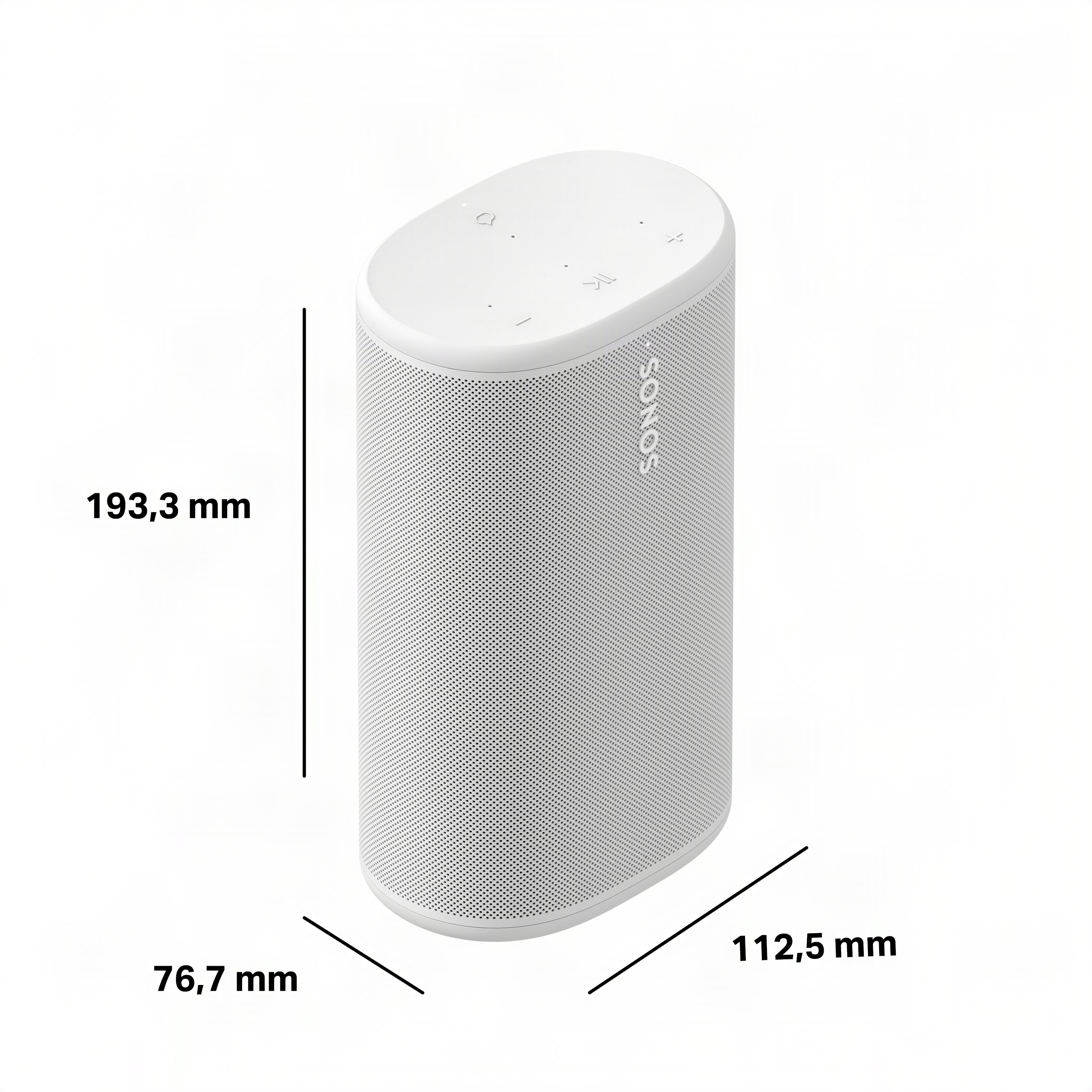 Coluna Portátil Sonos Play, Wi?Fi e Bluetooth Branco-18