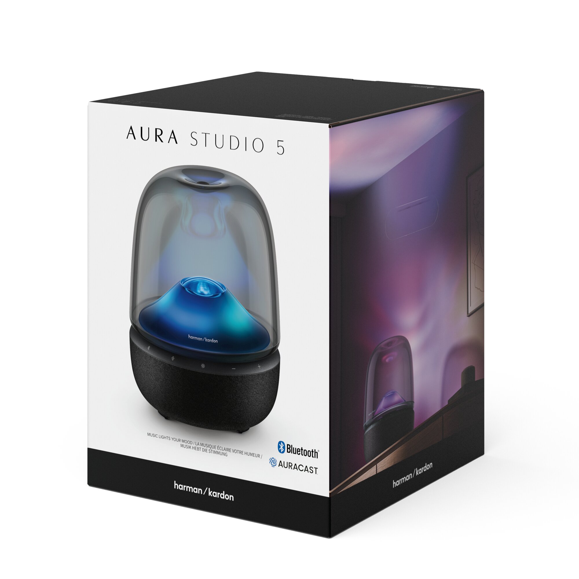 Coluna Harman Kardon Aura Studio 5 - Preto Preto-6
