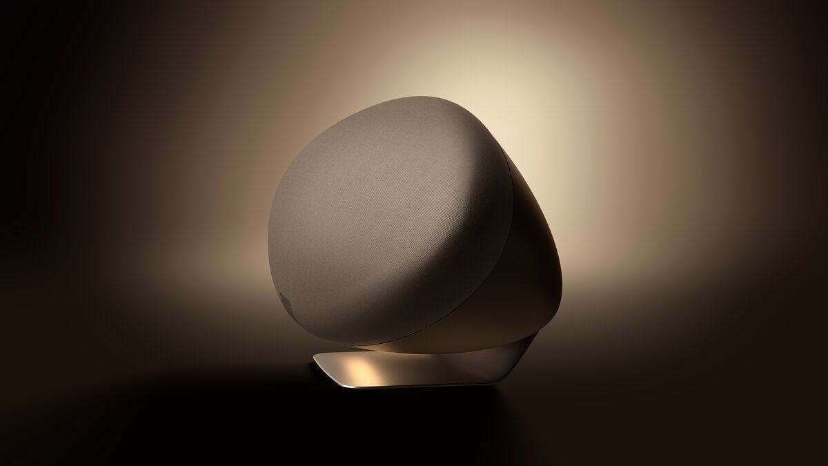 Coluna Bowers & Wilkins Zeppelin Pro Edition Solar Gold Gray-8