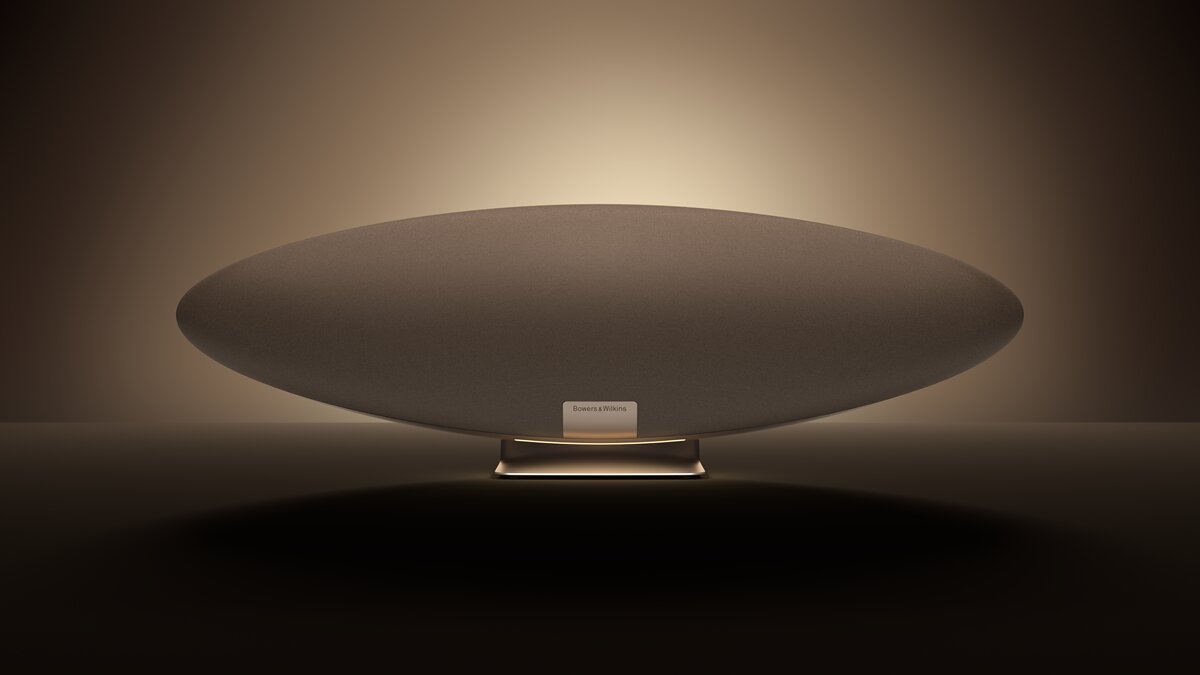 Coluna Bowers & Wilkins Zeppelin Pro Edition Solar Gold Gray-9