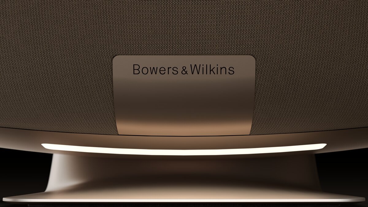 Coluna Bowers & Wilkins Zeppelin Pro Edition Solar Gold Gray-12