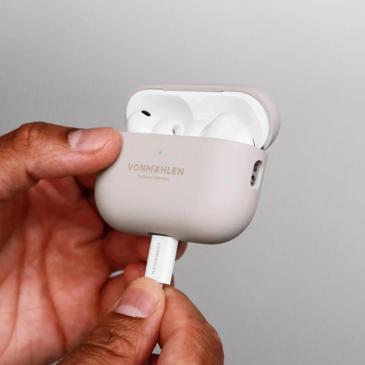 Capa Vonmaehlen AirPods Pro 3 Thin Case Creme-4