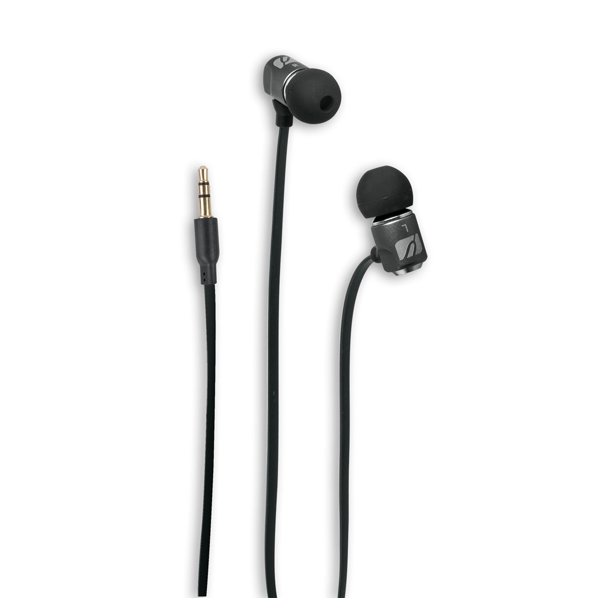 Auriculares de Botão Muse M-107 CF com Microfone Preto-2