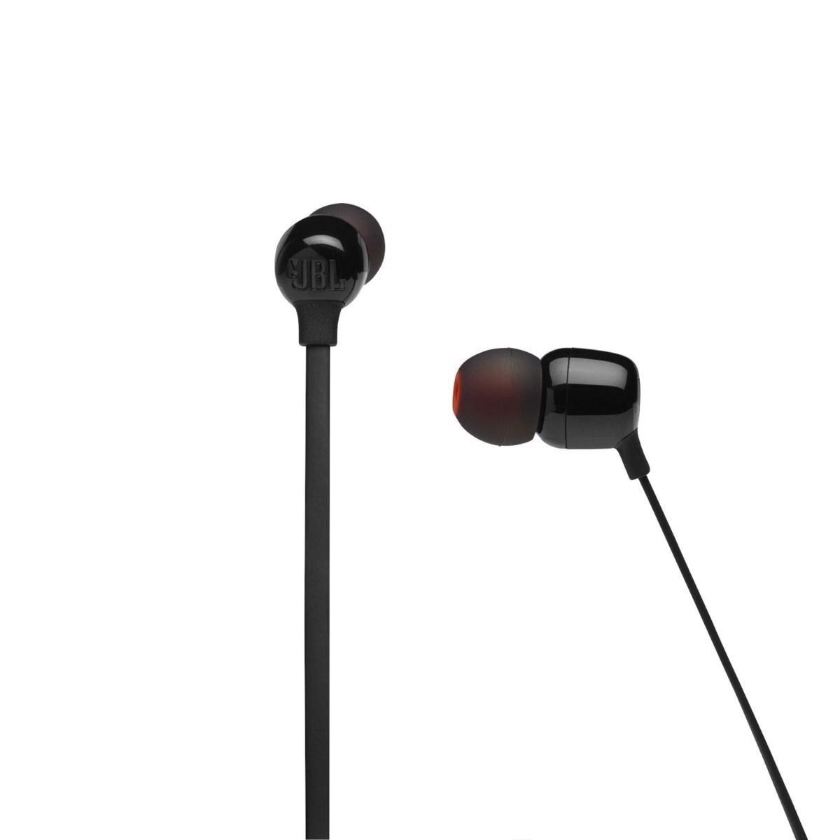Auriculares Bluetooth JBL com Microfone T 125 BT - Preto Preto-3