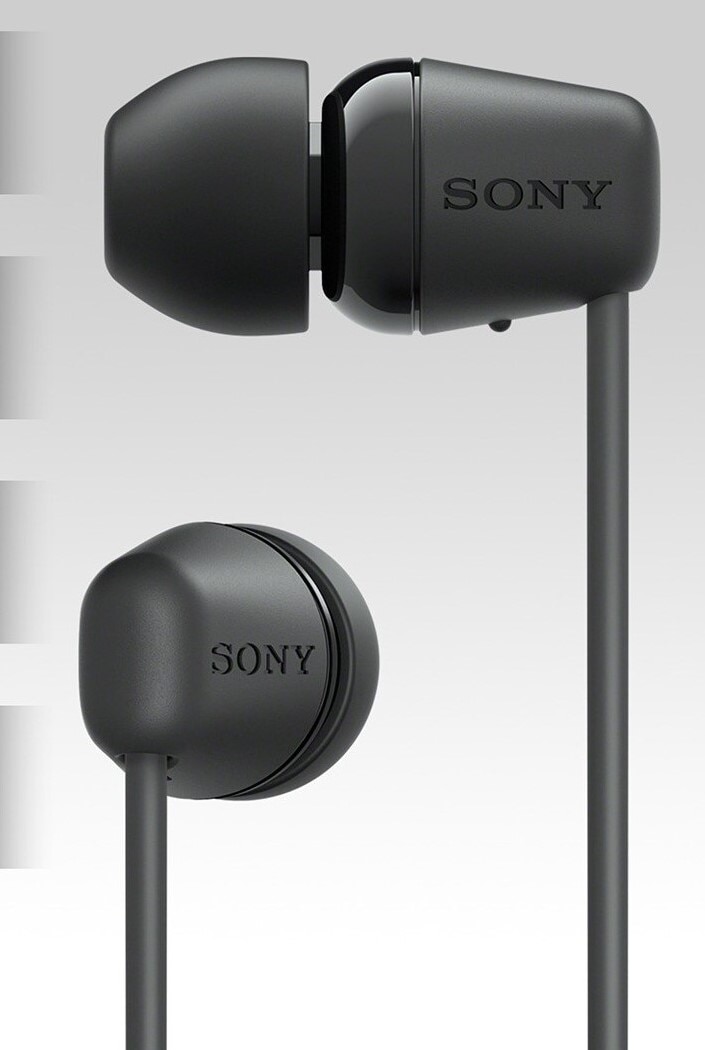 Auriculares Sony WI-C100 Bluetooth - Preto Preto-4