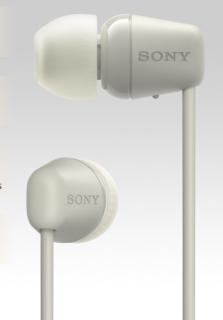 Auriculares Sony WI-C100 Bluetooth - Bege Creme-4