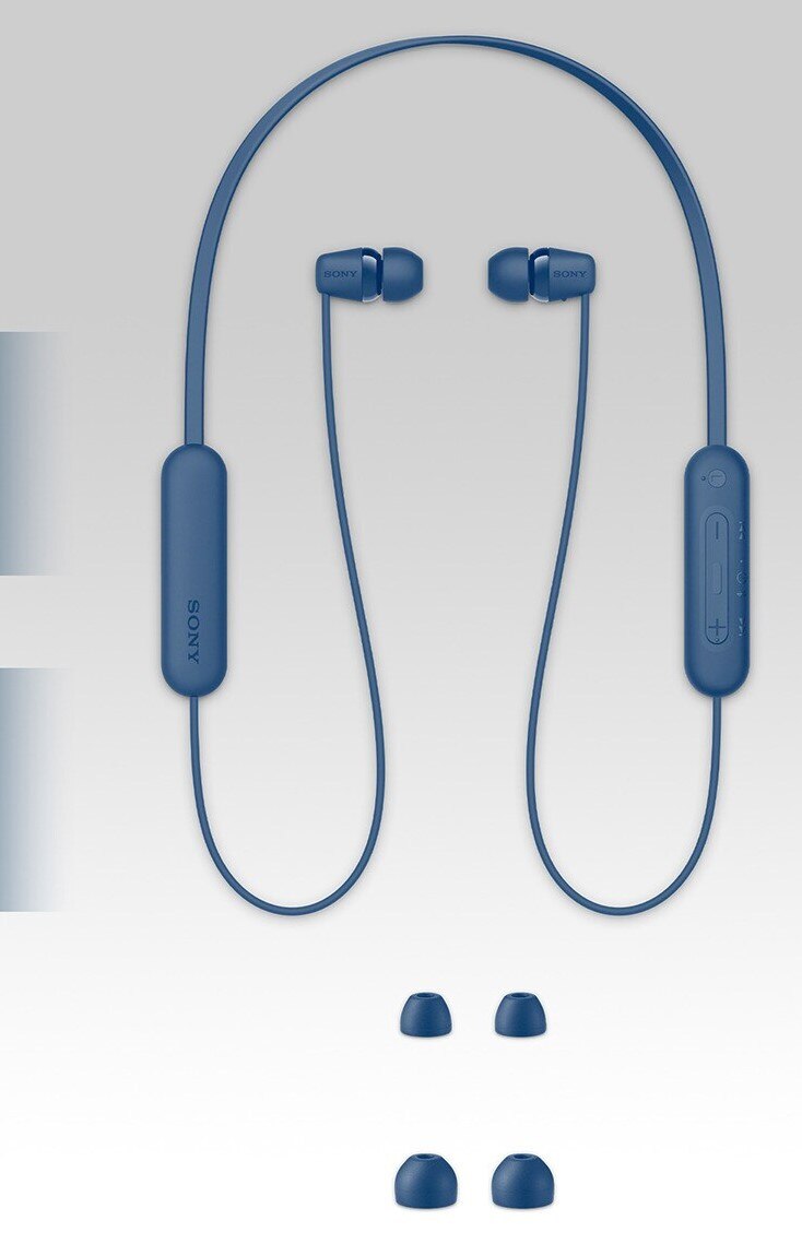 Auriculares Sony WI-C100 Bluetooth - Azul Azul-6