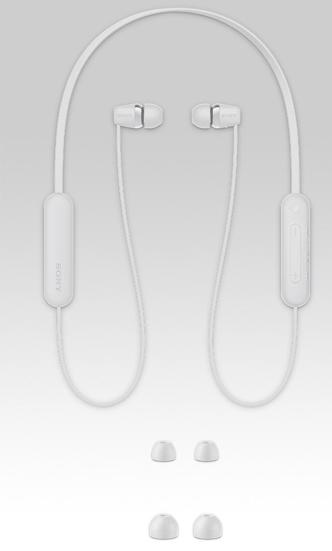 Auriculares Sony WI-C100 Bluetooth - Branco Branco-6