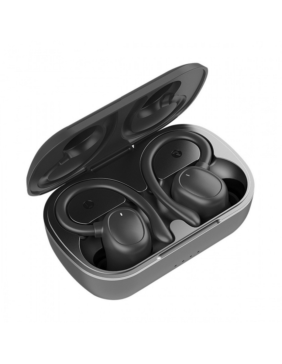 Auscultadores sem Fios Smart True Wireless Sport ENC Preto-5