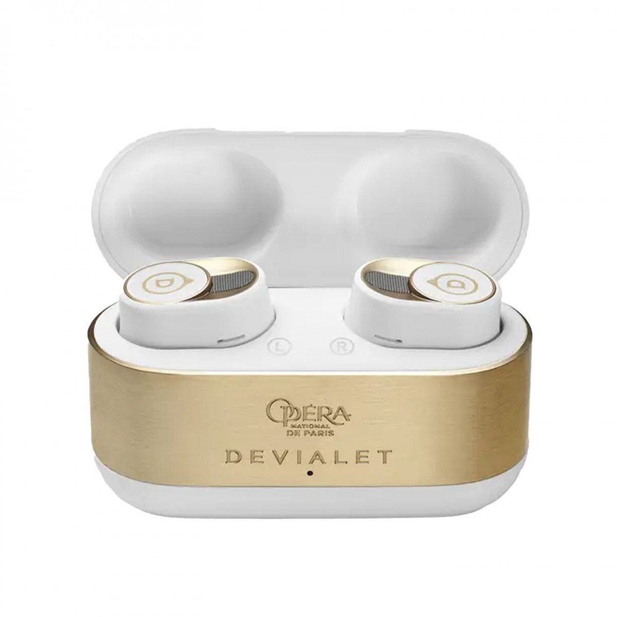 Auriculares Wireless Devialet Gemini II - Opera de Paris Branco / Dourado-2