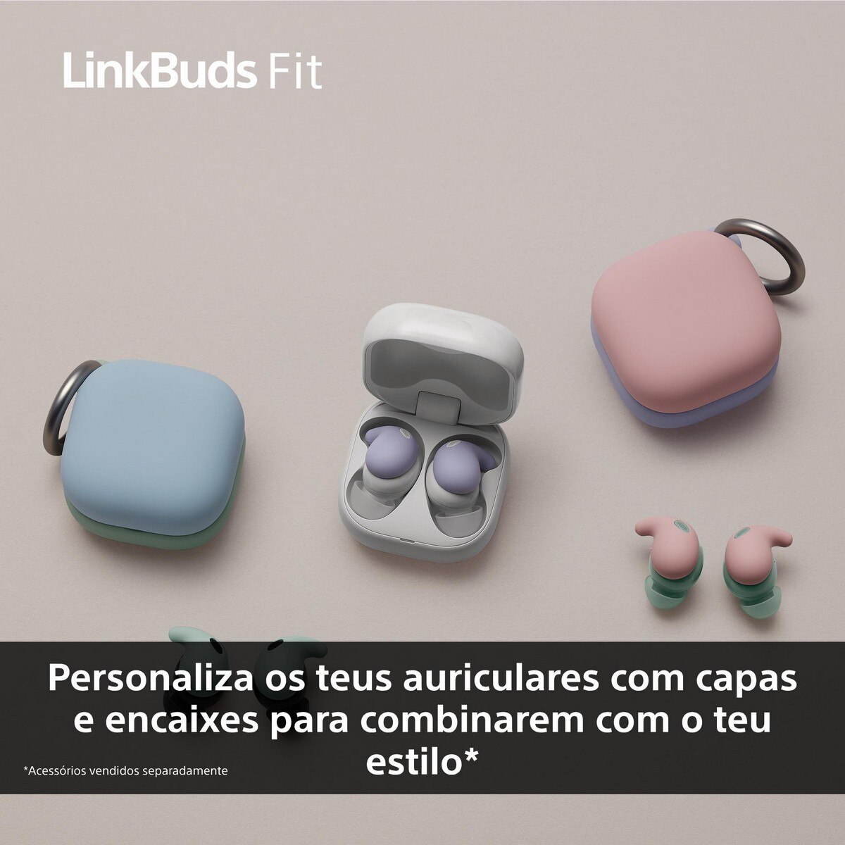 Auriculares Sony WF-LS910N True Wireless LinkBuds Fit com Noise Cancelling Preto-10