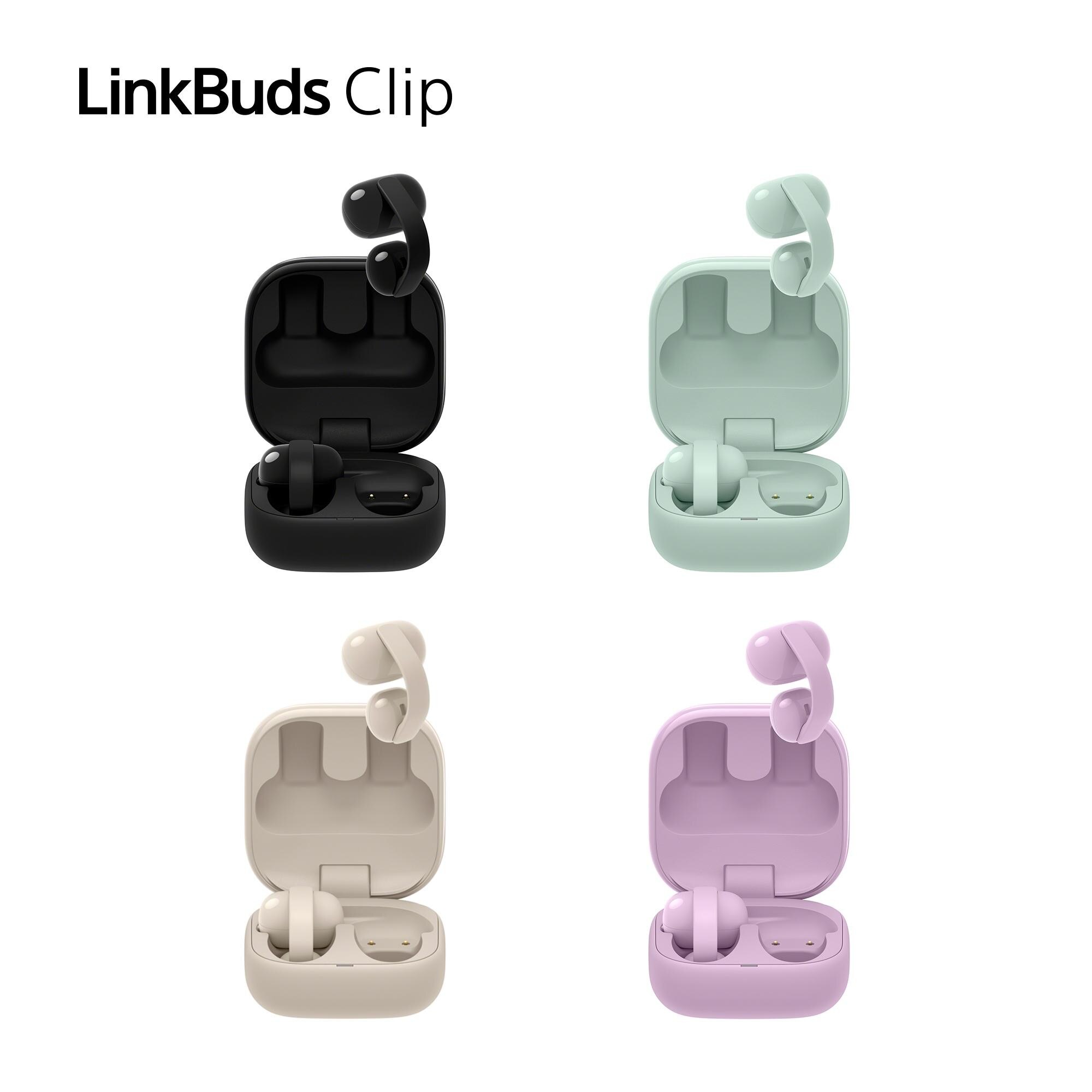Auriculares sem Fios Sony LinkBuds Clip, Bluetooth, IPX4, 37 Horas de Autonomia Verde-menta-15
