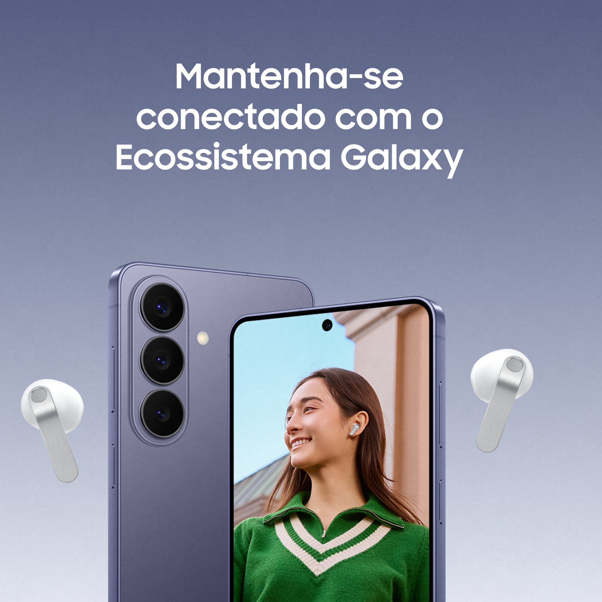 Auriculares True Wireless Samsung Galaxy Buds4 Branco-6
