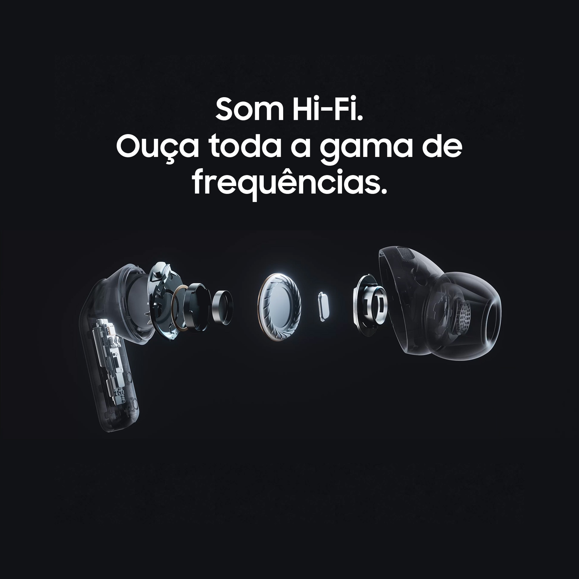 Auriculares True Wireless Samsung Galaxy Buds4 Pro Branco-3