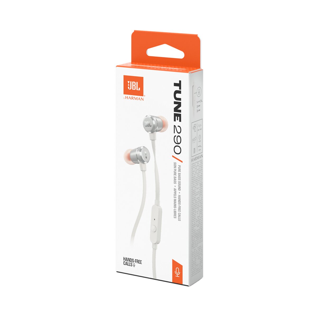 Auriculares JBL T290 - Silver Silver-8