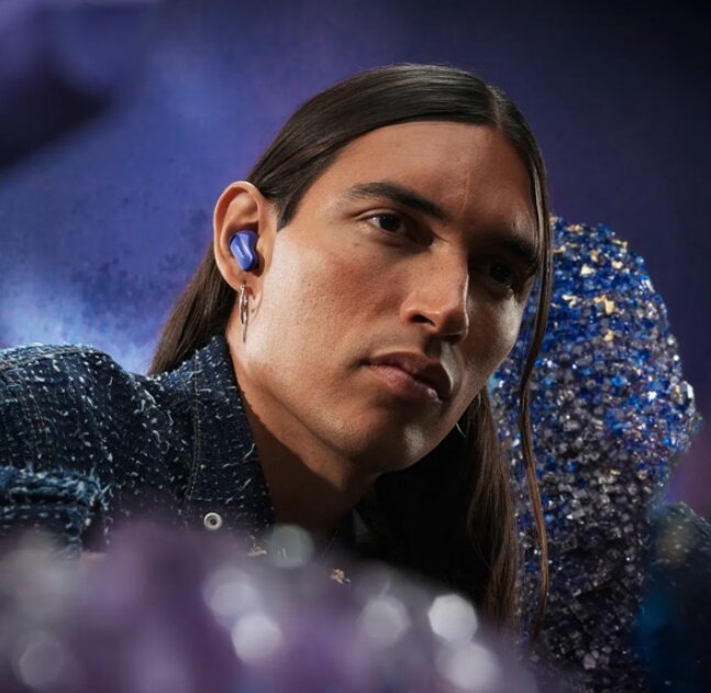 Auriculares Bluetooth Bose QC Ultra Earbuds (2ª Geração) com Cancelamento de Ruído Violeta-2