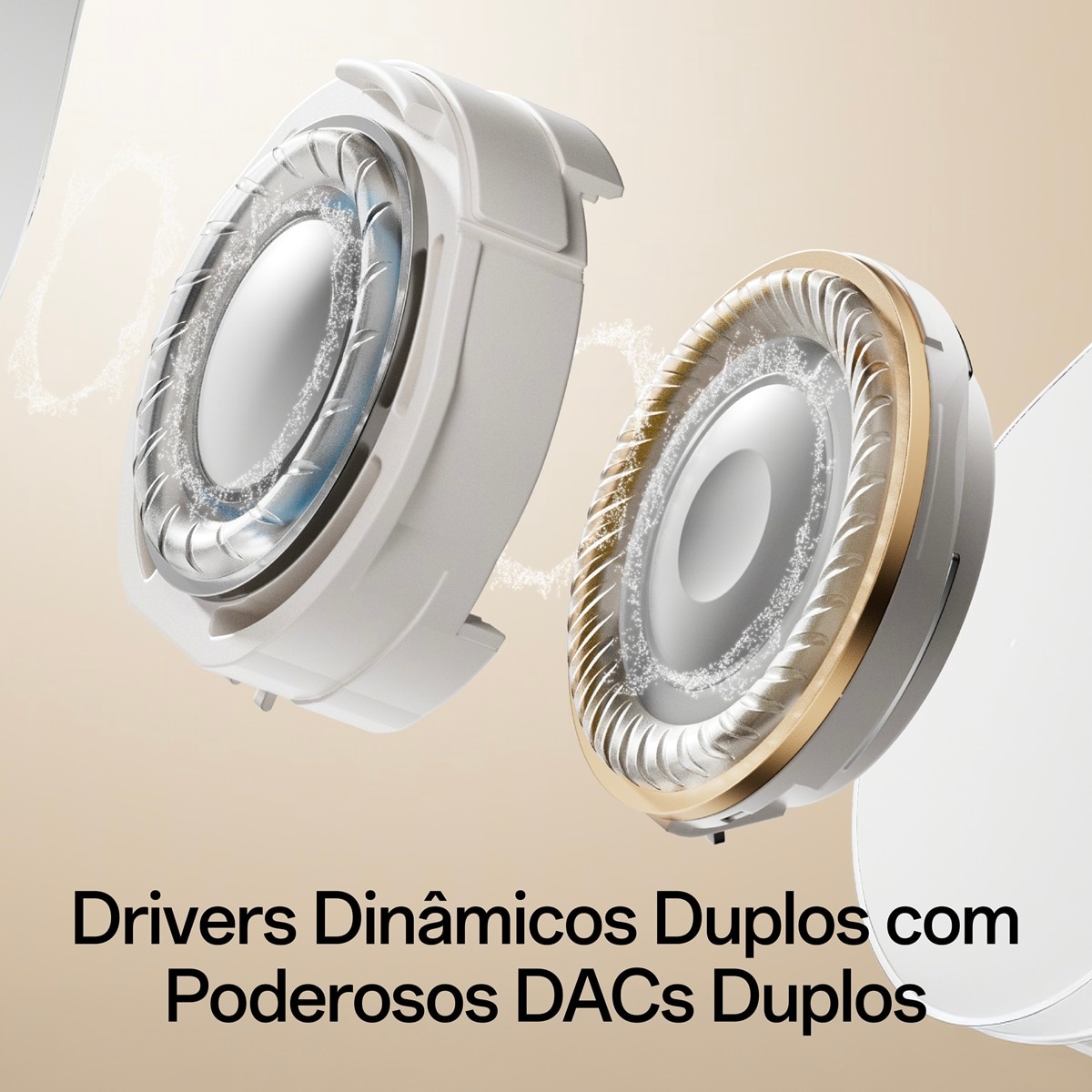 Auriculares Oppo Enco Clip2 Open Earbuds Dourado-4