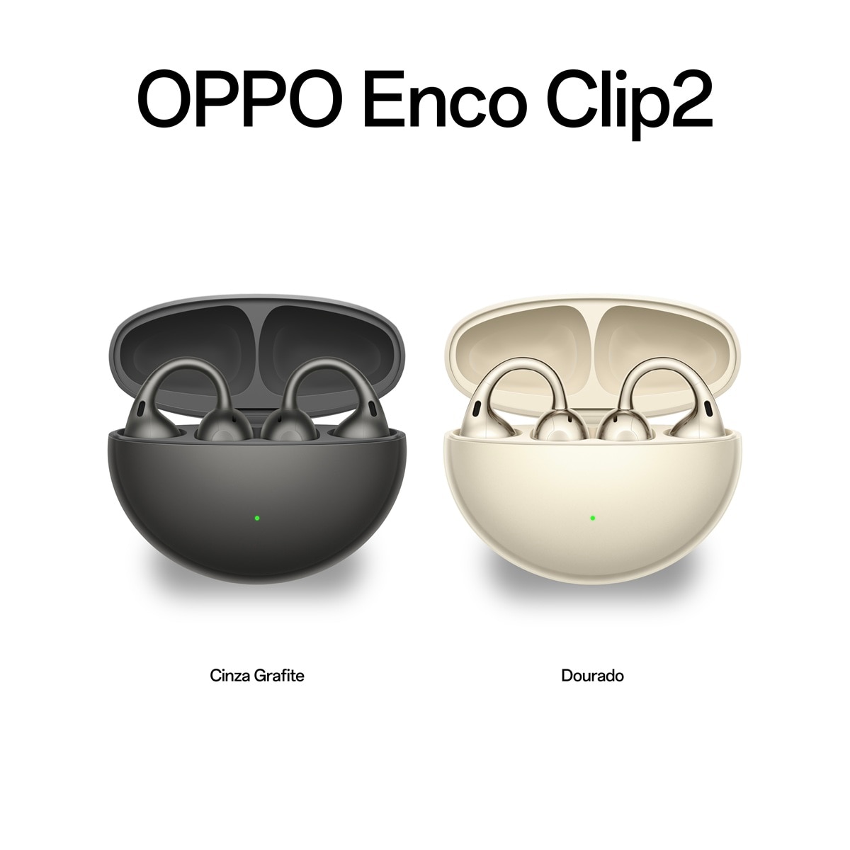 Auriculares Oppo Enco Clip2 Open Earbuds Dourado-6