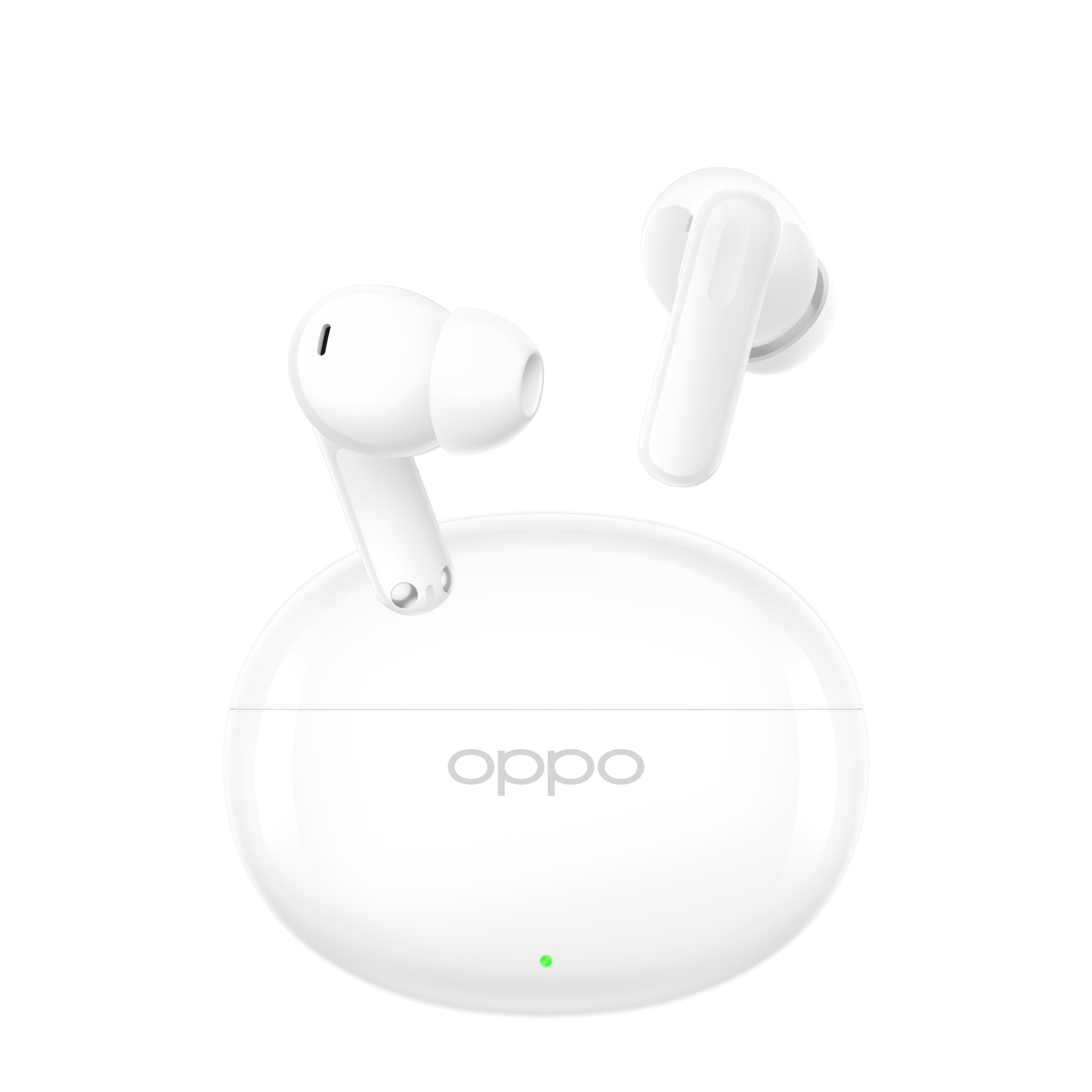 Auriculares Oppo Enco Air5 True Wireless com Bluetooth 6.1 e Cancelamento Ativo de Ruído CleanSteel/Branco Brilhante-5