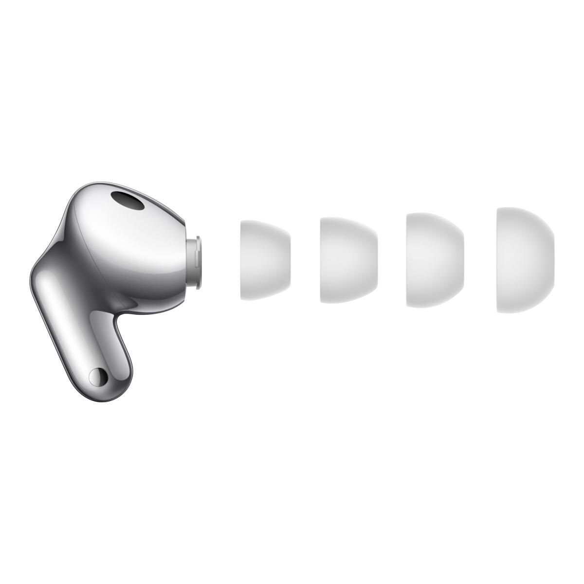 Auriculares True Wireless Huawei FreeBuds Neo com Cancelamento Ativo de Ruído Prata-4
