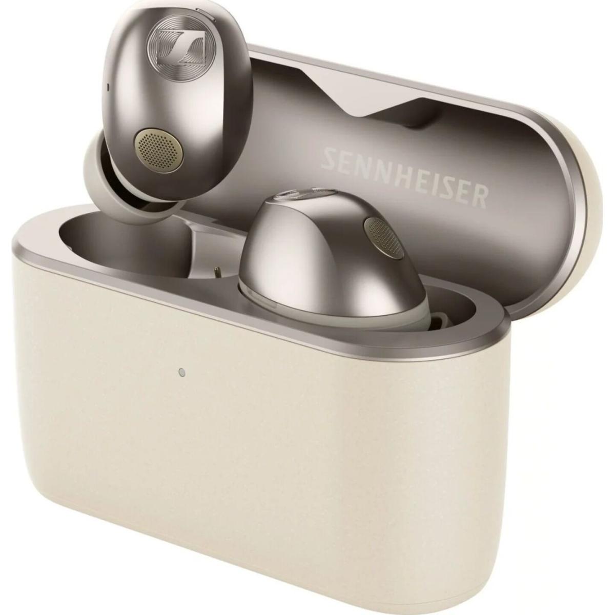 Auriculares Noise Canceling Bluetooth Sennheiser Momentum True Wireless 5 Creme-2
