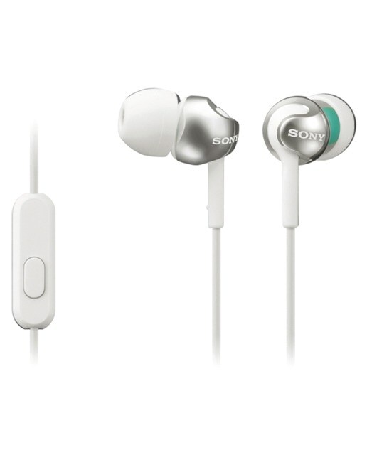 Imagem 0 de Auriculares de Botão Sony MDR-EX110APW - Branco