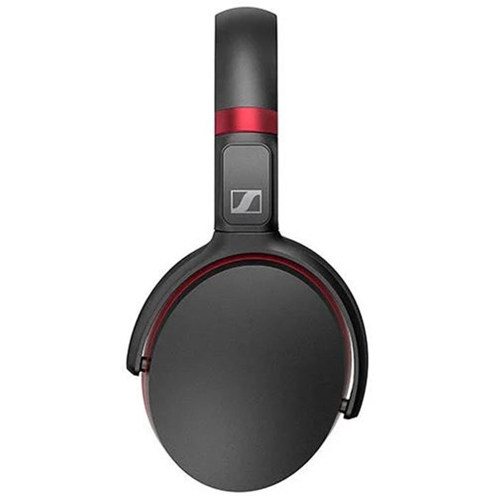 Auscultadores Bluetooth Sennheiser HD 458BT Black Red Limited Preto-3